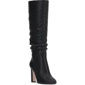 imageJessica Simpson Womens Minerva Knee High BootBlack Microsuede