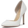Bright White Leather