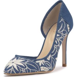 imageJessica Simpson Womens Prizma DOrsay PumpMedium Blue Denim