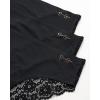 imageJessica Simpson Seamless Underwear For Women Lace Hipster Panties Cute Breathable and Comfortable Multipack Ropa InteriorBlack 3 Pack