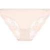 imageJessica Simpson Womens Bikini Panties  6 Pack Seamless Lace Womens Underwear  Microfiber Bikinis for Women Sizes SXLPearlDolceBlack