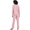 imageJessica Simpson Womens Pajamas  Fuzzy Sleep Shirt Lounge Pants Socks  Pajama Gift Set for Women SXLZephyr Texture Cable