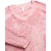 imageJessica Simpson Womens Pajamas  Fuzzy Sleep Shirt Lounge Pants Socks  Pajama Gift Set for Women SXLZephyr Texture Cable