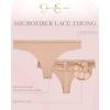 imageJessica Simpson Womens Thong Panties  6 Pack Seamless Lace Microfiber Underwear for Women SXLDolcePearlBlack