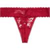 imageJessica Simpson Womens Thong Underwear  10 Pack Microfiber Stretch Lace Panties Soft ampamp Sexy LingerieBlackGardeniaJester Red
