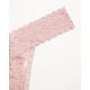 imageJessica Simpson Womens Thong Underwear  10 Pack Microfiber Stretch Lace Panties Soft ampamp Sexy LingerieBlushGardeniaDolcePale MauveBlack