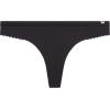 imageJessica Simpson Womens Underwear Breathable Thongs No Show Ladies Panties Soft Microfiber Stretch Lace Tanga 3 PackBlackBlackBlack