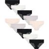 imageJessica Simpson Womens Hipster Underwear  10 Pack Sexy Lace Trim No Show Seamless Briefs  Panties for Women SXLWhite Multi