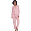 imageJessica Simpson Womens Pajamas  Fuzzy Sleep Shirt Lounge Pants Socks  Pajama Gift Set for Women SXLZephyr Texture Cable