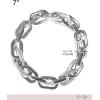 imageJessica Simpson Jewelry SilverTone Statement Link Bracelet for Women 7quot Modern Chunky Bracelets for Women
