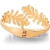 imageJessica Simpson Leaf Cuff Bracelet for Women  Fashion Bracelet Cuff for Women with Leaf Design