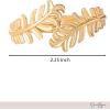 imageJessica Simpson Leaf Cuff Bracelet for Women  Fashion Bracelet Cuff for Women with Leaf Design