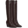 imageJessica Simpson Womens Hemmia Knee High BootDark Truffle Glazed Snake