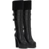 imageJessica Simpson Womens Imerald Knee High BootBlack Faux Leather