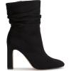 imageJessica Simpson Womens Mixtesa Ankle BootBlack Stretch Microsuede