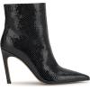 imageJessica Simpson Womens Wilonix Ankle BootBlack Glazed Snake Print