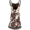 imageJessica Simpson Womens Zadie Ankle BootDark BrownWhite Cow Print Microsuede