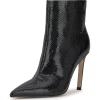 imageJessica Simpson Womens Wilonix Ankle BootBlack Glazed Snake Print
