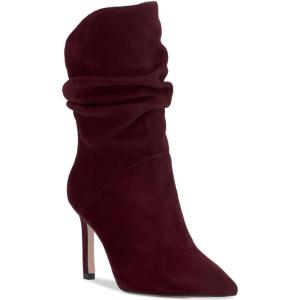 imageJessica Simpson Womens Elisti Pull On Stiletto MidCalf BootsDark Cherry