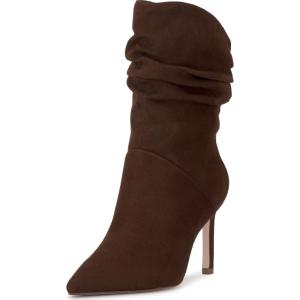 imageJessica Simpson Womens Elisti Pull On Stiletto MidCalf BootsWalnut