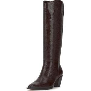 imageJessica Simpson Womens Hemmia Knee High BootDark Truffle Glazed Snake