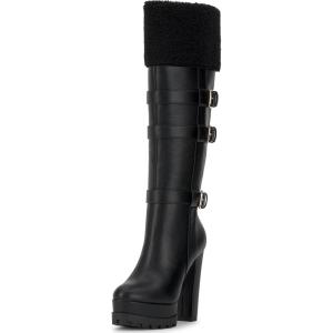 imageJessica Simpson Womens Imerald Knee High BootBlack Faux Leather