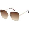 imageJessica Simpson Womens Sunglasses with UV400 ProtectionBrown  Gold