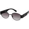 imageJessica Simpson Womens J5393 Timeless and Elegant Vintage Oval SunglassesMatte Black