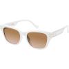 imageJessica Simpson Womens J6222 Vintage Metal Round SunglassesWhite