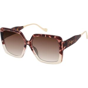imageJessica Simpson Womens J5839 Oversized Butterfly SunglassesTortoise Fade