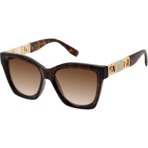 imageJessica Simpson Womens Eye Catching Rectangular SunglassesTortoise