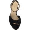 imageJessica Simpson Womens Immie Platform Sandal with Ankle StrapBlack Supreme Microsuede