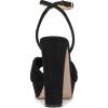 imageJessica Simpson Womens Immie Platform Sandal with Ankle StrapBlack Supreme Microsuede