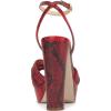 imageJessica Simpson Womens Immie Platform Sandal with Ankle StrapRed Muse