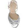 imageJessica Simpson Womens Immie Platform Sandal with Ankle StrapSilver