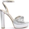 imageJessica Simpson Womens Immie Platform Sandal with Ankle StrapSilver
