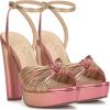 imageJessica Simpson Womens Immie Platform Sandal with Ankle StrapSoft PinkGold