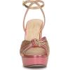 imageJessica Simpson Womens Immie Platform Sandal with Ankle StrapSoft PinkGold
