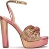 imageJessica Simpson Womens Immie Platform Sandal with Ankle StrapSoft PinkGold