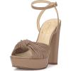 imageJessica Simpson Womens Immie Platform Sandal with Ankle StrapChai Latte