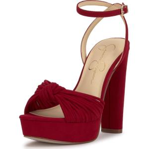 imageJessica Simpson Womens Immie Platform Sandal with Ankle StrapChili Pepper