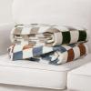 imageJessica Simpson Plush 50quotX70quot Throw Blanket  Mila Floral  Luxurious Plush Blanket for Ultimate Comfort and Cozy WarmthEmery Checkerboard OliveGrey