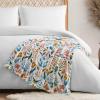 imageJessica Simpson Plush 50quotX70quot Throw Blanket  Mila Floral  Luxurious Plush Blanket for Ultimate Comfort and Cozy WarmthMila Floral