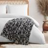 imageJessica Simpson Plush 50quotX70quot Throw Blanket  Mila Floral  Luxurious Plush Blanket for Ultimate Comfort and Cozy WarmthWildflower Park Black