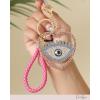 imageJessica Simpson Pave Crystal Keychain for Women Cute Purse Charms and Bag Charms for Handbag Tote Bag BackpackMulti Evil Eye