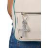 imageJessica Simpson Pave Crystal Keychain for Women Cute Purse Charms and Bag Charms for Handbag Tote Bag BackpackSilver Cross