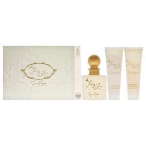 imageJessica Simpson for Women  4 Pc Gift Set 34oz EDP Spray 034oz EDP Mini Spray 3oz Body Lotion 3oz Bath ampamp Shower Crme
