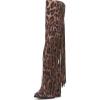 imageJessica Simpson Womens Asire Fringe Knee BootNatural Leopard