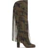 imageJessica Simpson Womens Asire Fringe Knee BootForest Camo