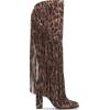 imageJessica Simpson Womens Asire Fringe Knee BootNatural Leopard
